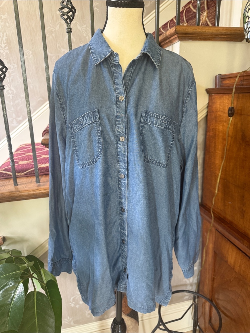 J. JILL button down, top extra large, very good condition. XL - Picture 7 of 10